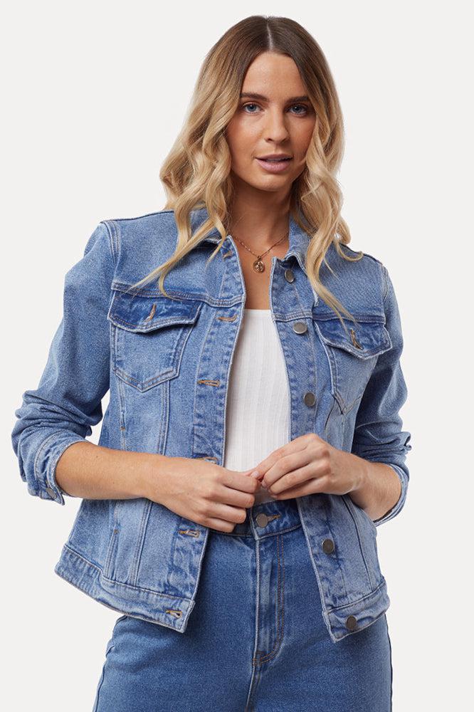All About Eve Brooklyn Jacket Heritage Blue From