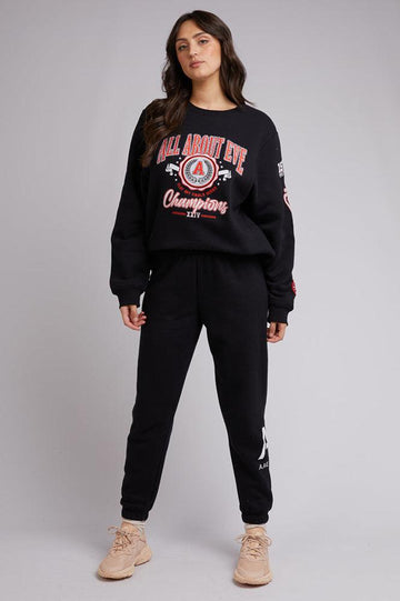 All About Eve Jordan Trackpants Black From BoxHill