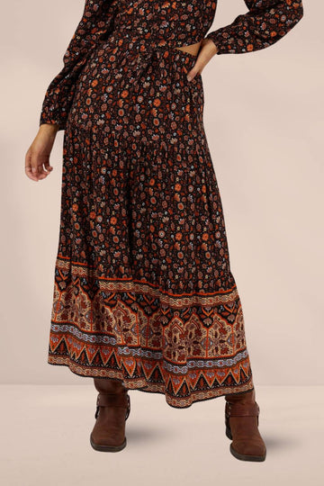 All About Eve Luna Floral Maxi Skirt Print From BoxHill