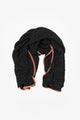 Antler Textured Scarf with Lurex Black From BoxHill