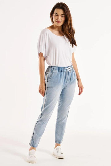 Betty Basics Brooks Jeans Washed Blue From BoxHill