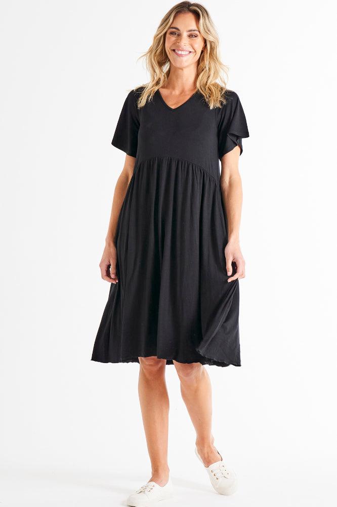 Betty Basics Donna Dress Black From BoxHill