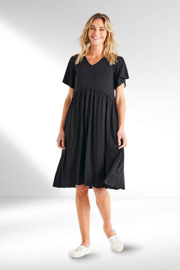 Betty Basics Donna Dress Black From BoxHill