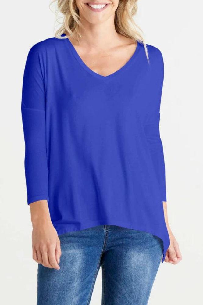 Betty Basics Geneva Tee Vivid Blue From BoxHill