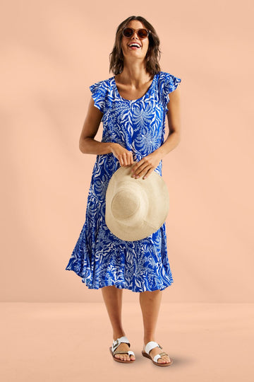 Betty Basics Hannah Dress Havana Print From BoxHill