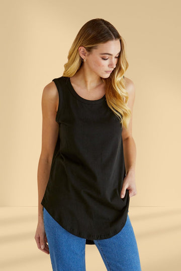 Betty Basics Keira Tank Black From BoxHill