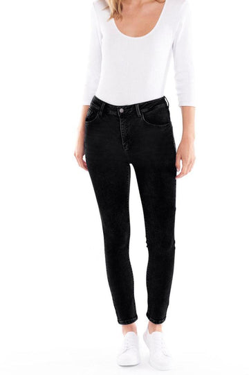 Betty Basics Larsa Slim Fit Jean Black From BoxHill