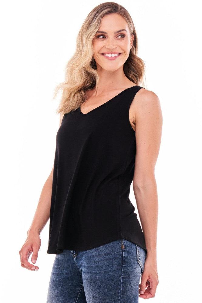 Betty Basics Sirena Reversible Tank Black From BoxHill