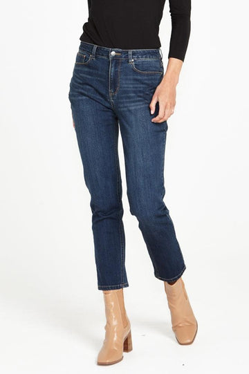 Betty Basics Wynona Curve Jeans Smokey Blue From BoxHill