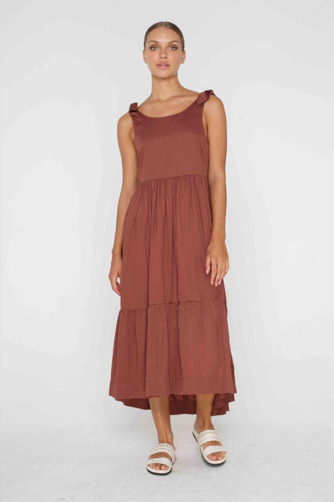 Blak Daisy Chain Dress Espresso From BoxHill