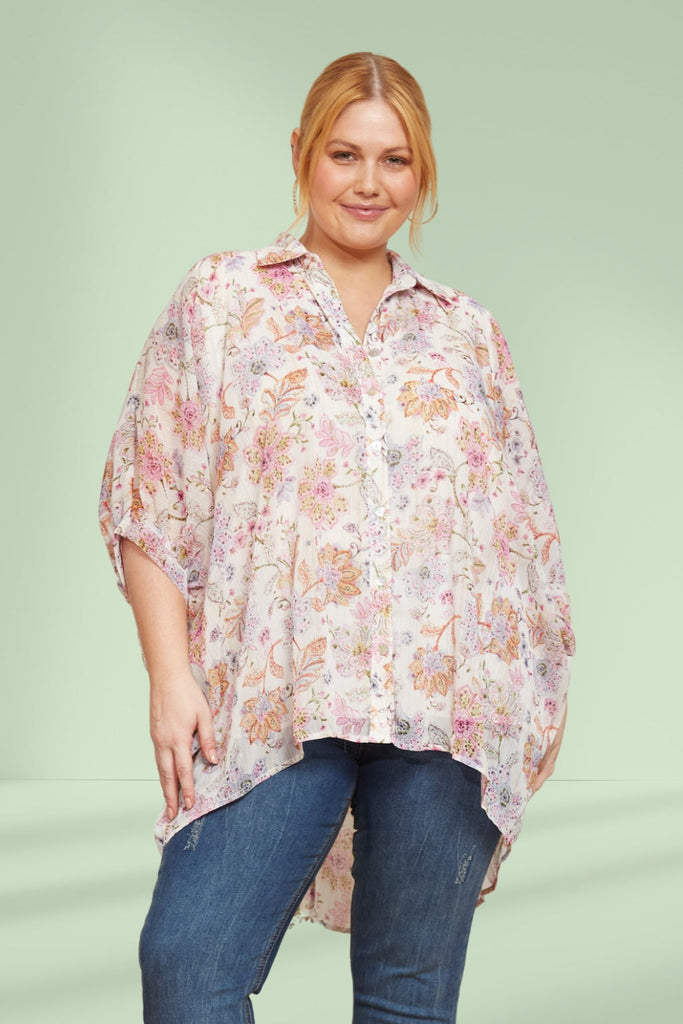 Eb and Ive Sereno Relaxed Shirt Paisley From BoxHill