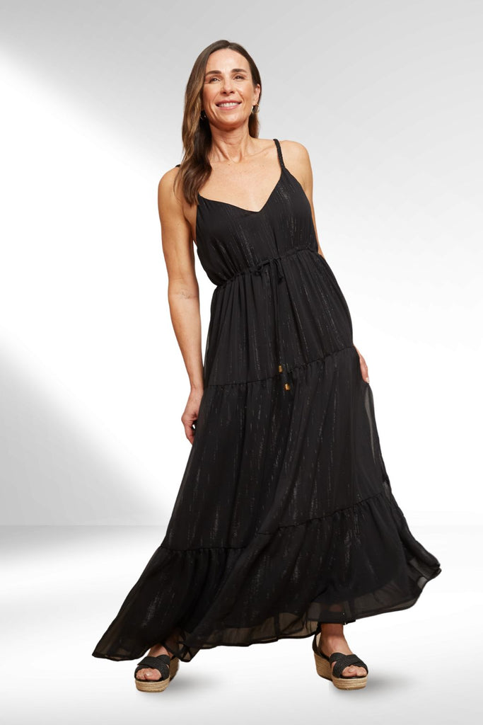 Eb and Ive Solstice Tank Maxi Dress Sable From BoxHill