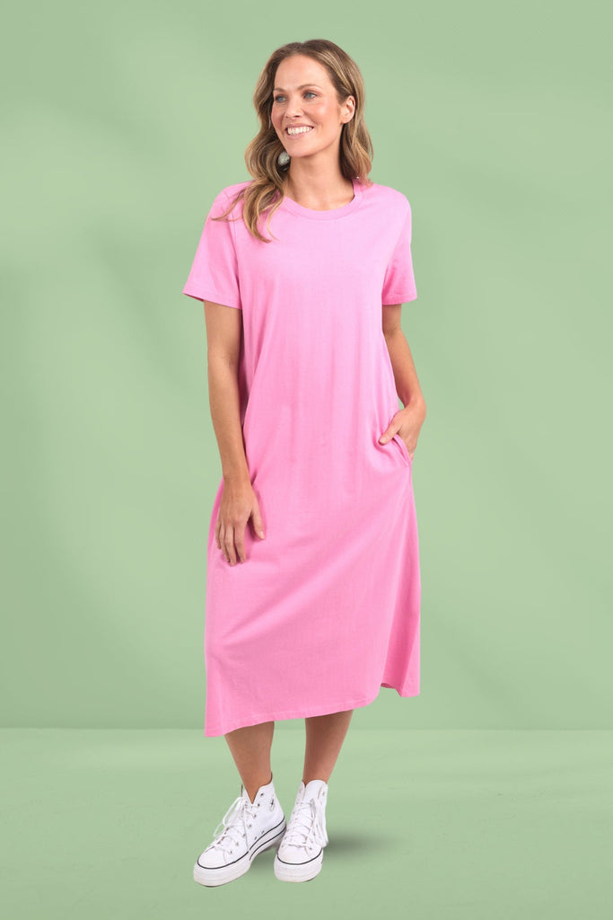 Elm Adira Dress Strawberry Pink From BoxHill