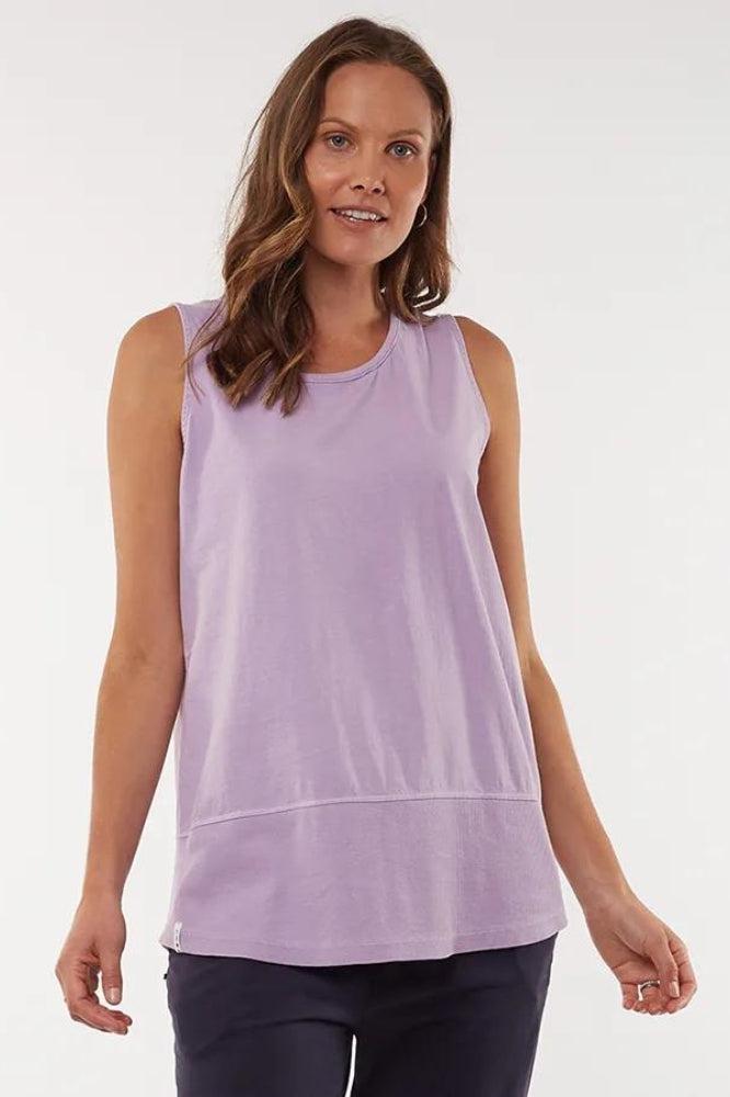 Elm Fundamental Rib Tank Lilac From BoxHill