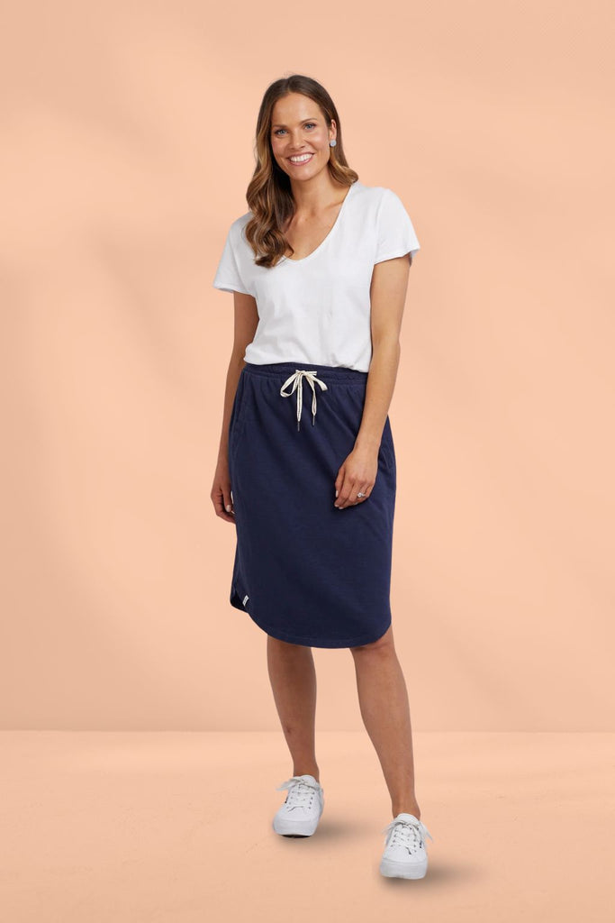 Elm Isla Skirt Navy From BoxHill