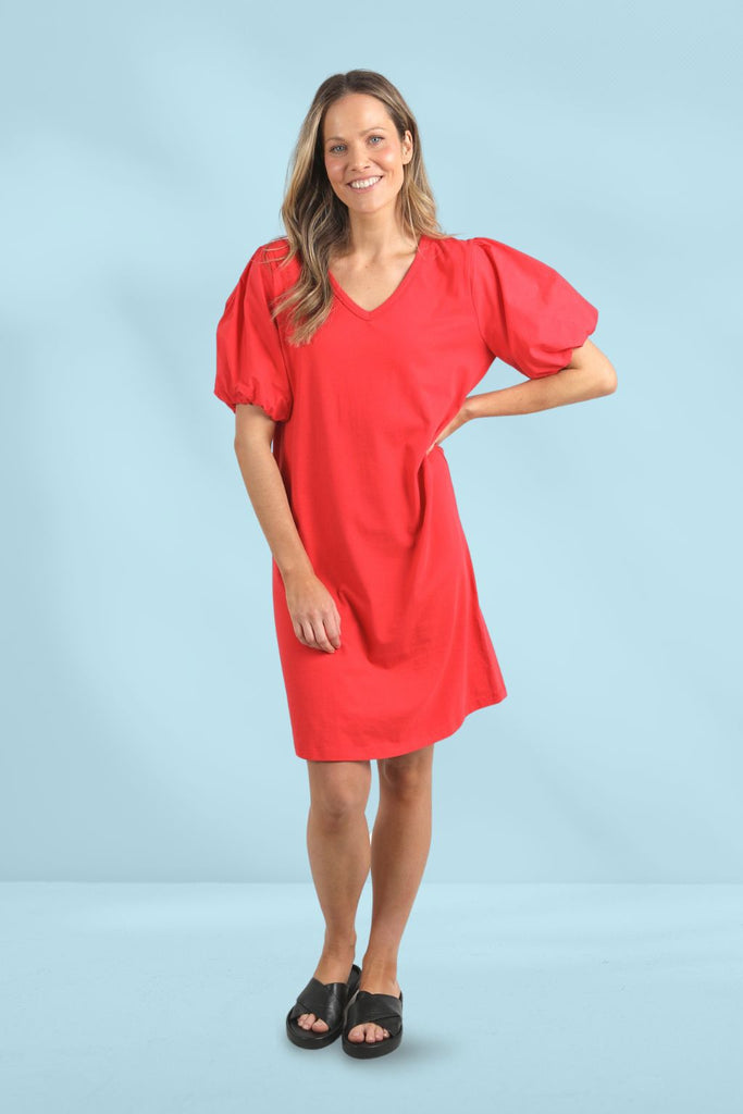 Elm Joy Dress Bittersweet Red From BoxHill