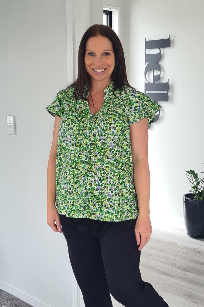 Elm Prairie Floral Blouse Meadow From BoxHill