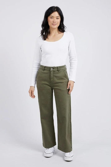 Elm Scarlett Wide Leg Pants Clover From BoxHill