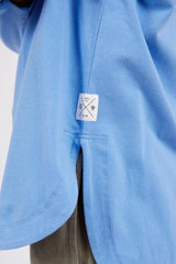 Elm Society Long Sleeve Tee Cerulean Blue From BoxHill