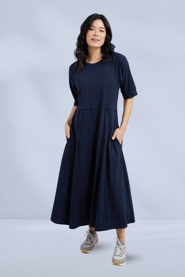 Elm York Midi Dress Navy From BoxHill