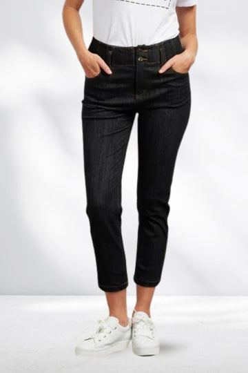 Et Alia Jane Jeans Black Wash From BoxHill