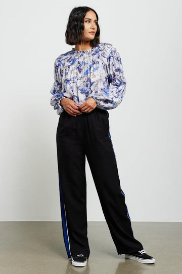 Et Alia Taylor Pants Black Cobalt From BoxHill