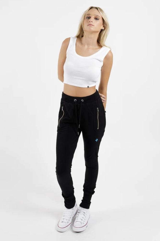 Federation Escape Trackies Paint Plus 2.0 Black Aqua From BoxHill