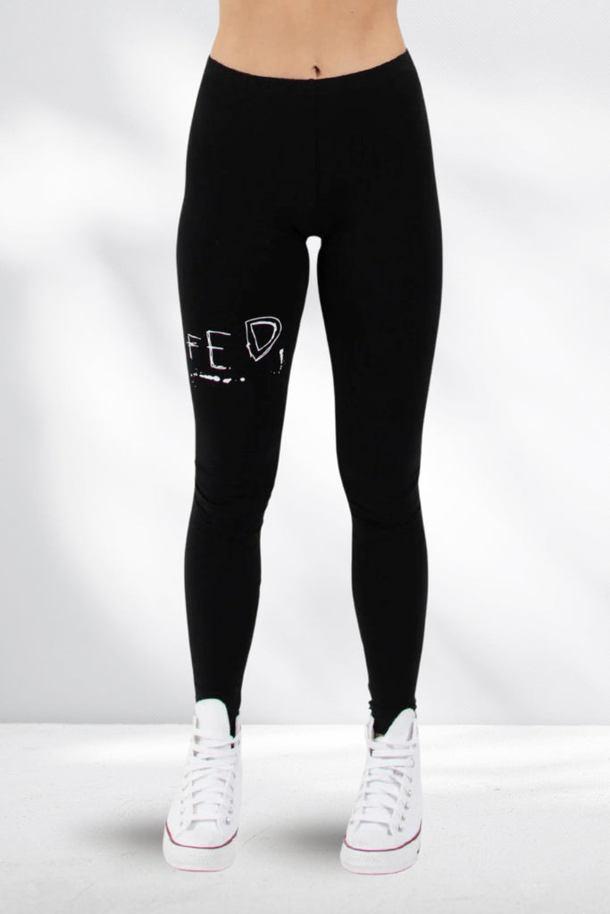 Federation Play Leggings Us to You Black From BoxHill