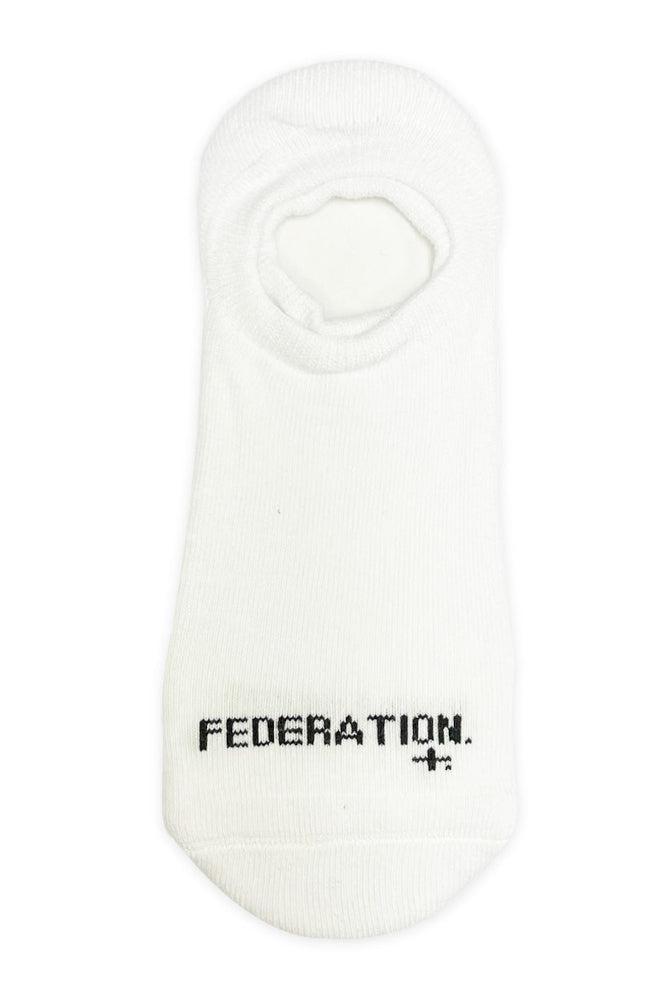 Federation Secret Socks 3 Pack White From BoxHill