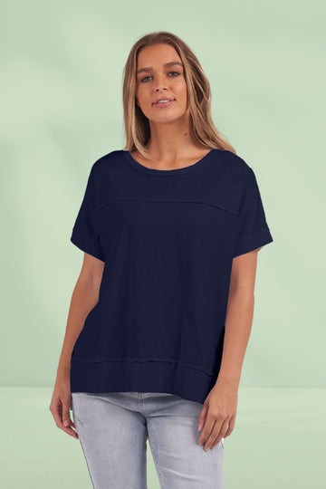 Foxwood Allison Tee Dark Sapphire From BoxHill