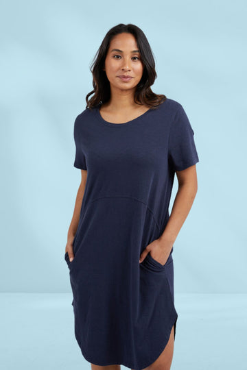 Foxwood Bay Dress Dark Sapphire From BoxHill