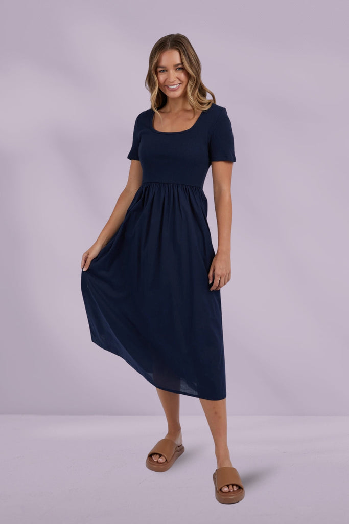 Foxwood Ella Dress Dark Sapphire From BoxHill