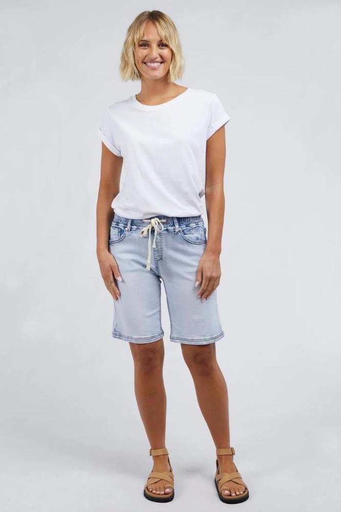 Foxwood Gabby Bermuda Shorts Light Blue From BoxHill