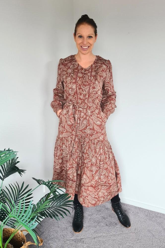 Foxwood Juliette Dress Paisley Print From BoxHill