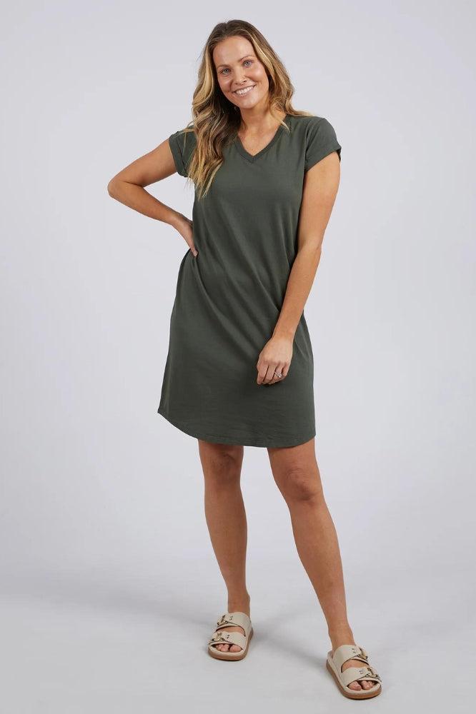 Foxwood Manly Vee Dress Khaki – Boxhill