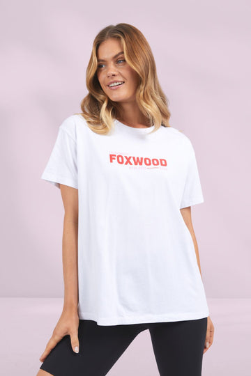 Foxwood Overload Tee White From BoxHill