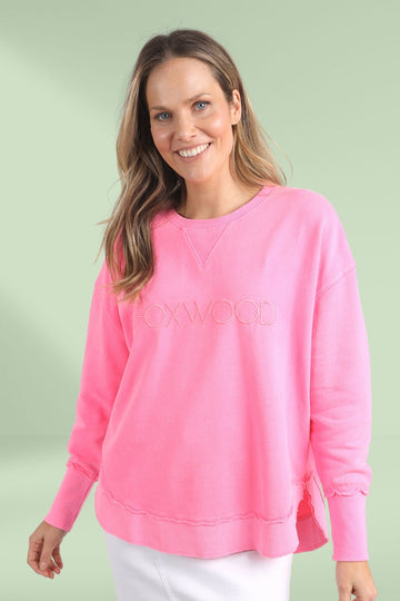 Foxwood Simplified Crew Neon Rose From BoxHill