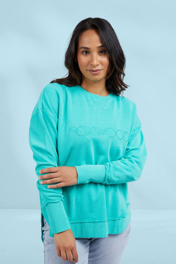 Foxwood Simplified Crew Teal From BoxHill