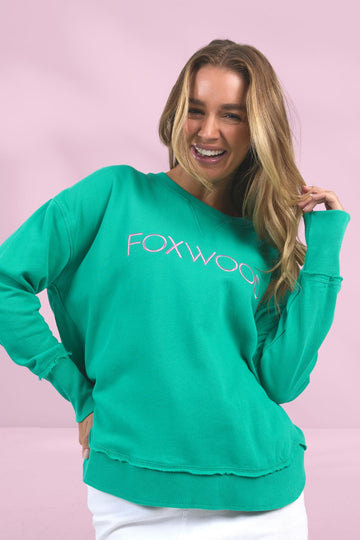 Foxwood Simplified Metallic Crew Green From BoxHill