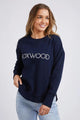 Foxwood Simplified Metallic Crew Navy From BoxHill