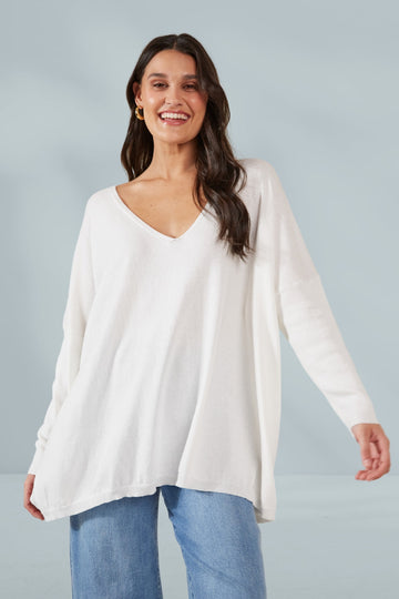 Haven Florence Knit Bianco From BoxHill