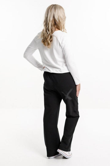 Home-Lee Avenue Pants Black Matte X From BoxHill