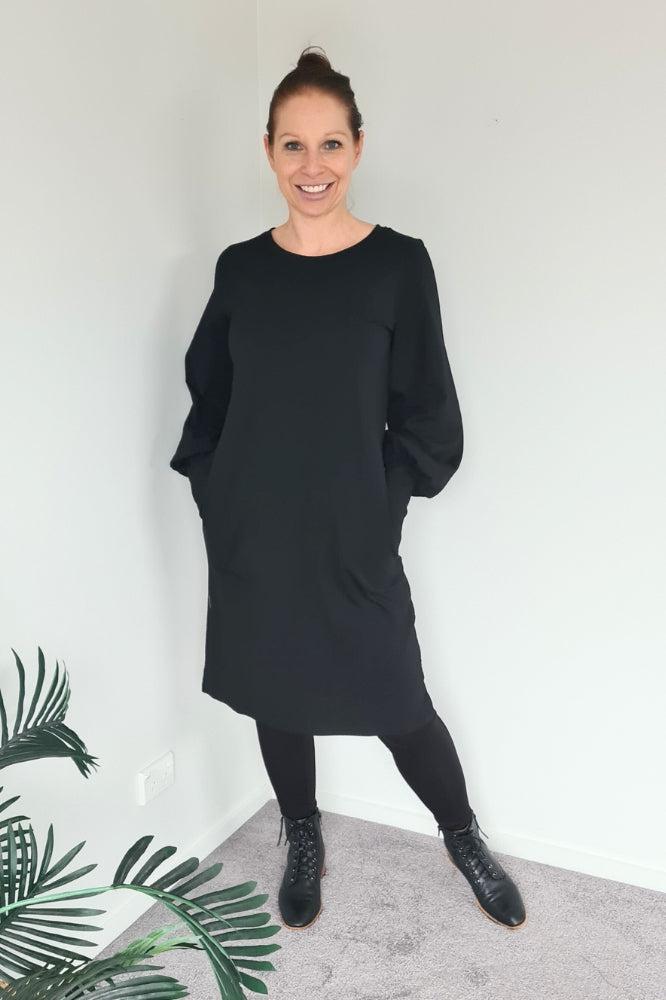 Home-Lee Laylah Dress Black From BoxHill