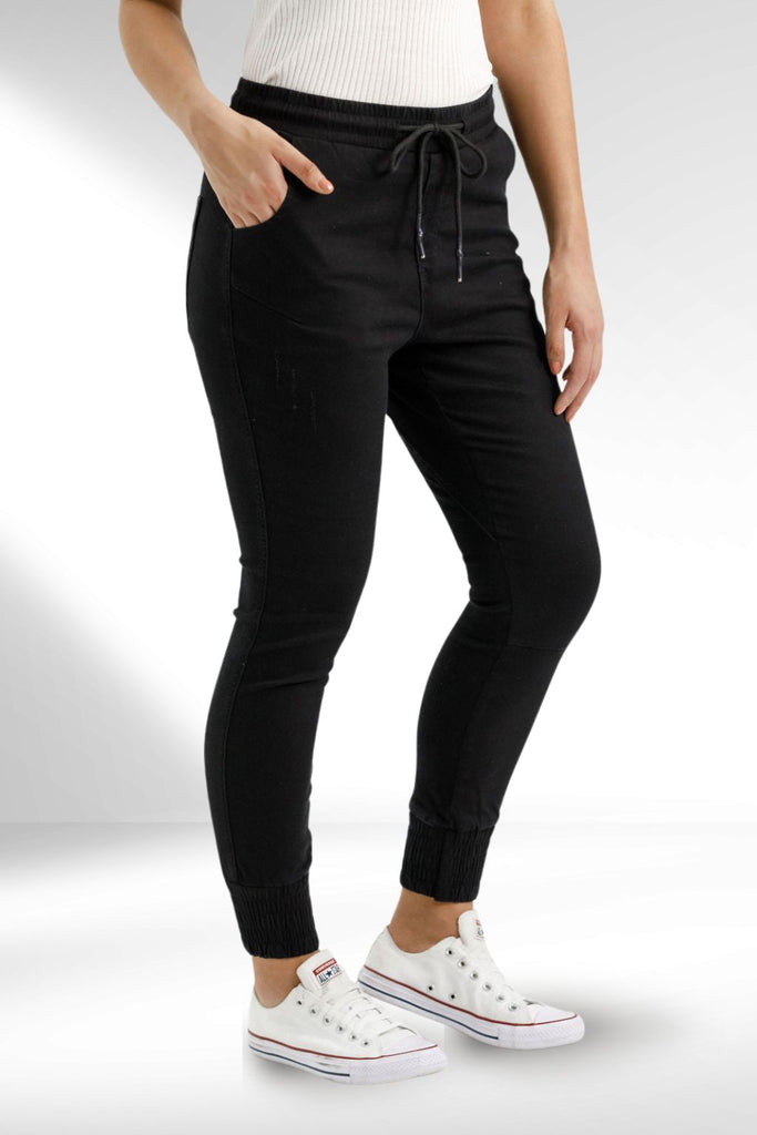 Home-Lee Weekender Jeans Jet Black From BoxHill