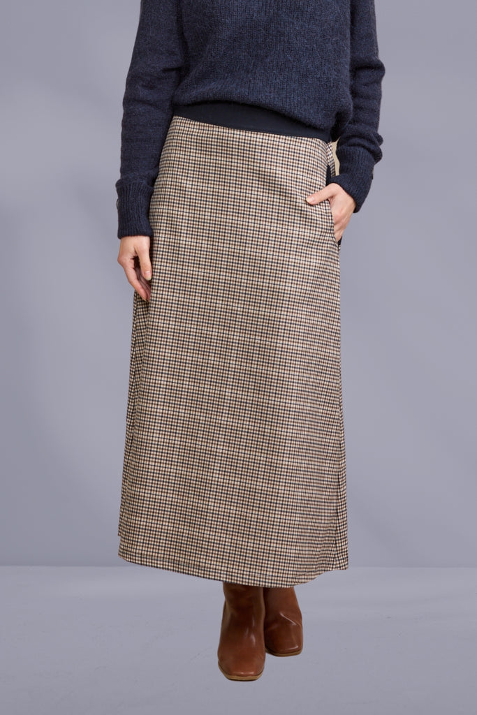 Knewe Jude Skirt Vouge Check From BoxHill