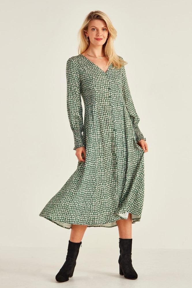 Lemon Tree Juliette Dress Green From BoxHill