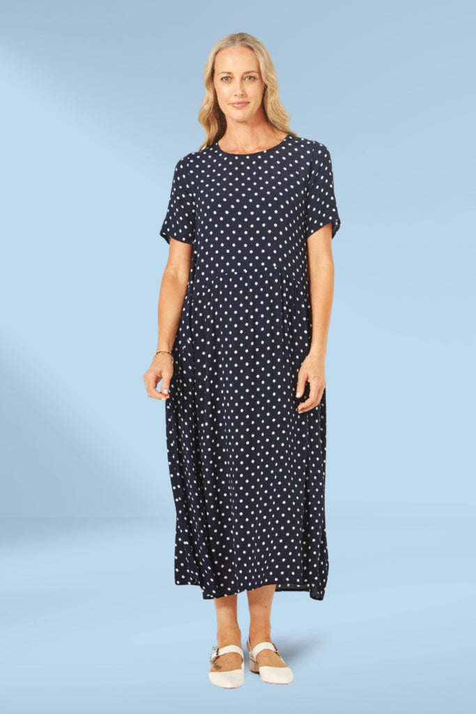 PRE-ORDER Lemon Tree Monroe Dress Polkadot From BoxHill