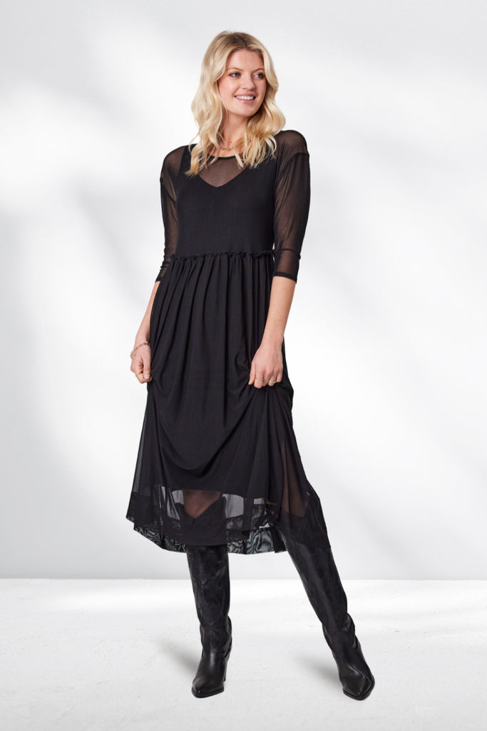 Lemon Tree Sarai Dress Black From BoxHill