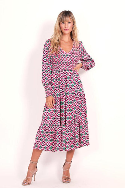 Leoni ella outlet wrap dress