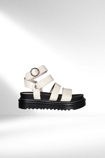 Minx Sadie Sandals Ivory Black From BoxHill